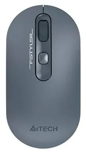 Беспроводная компактная мышь A4Tech Fstyler FG20, Пепельно-голубой