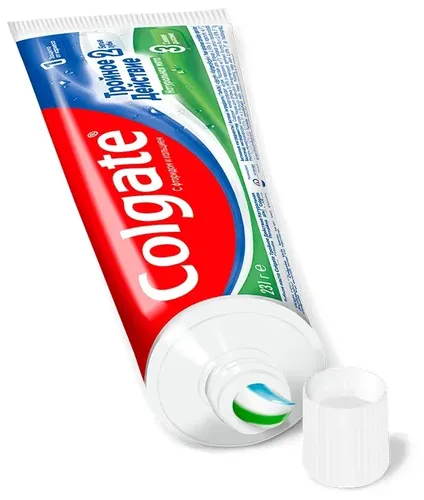 Зубная паста Colgate Тройное действие Натуральная мята комплексная, 150 мл, купить недорого