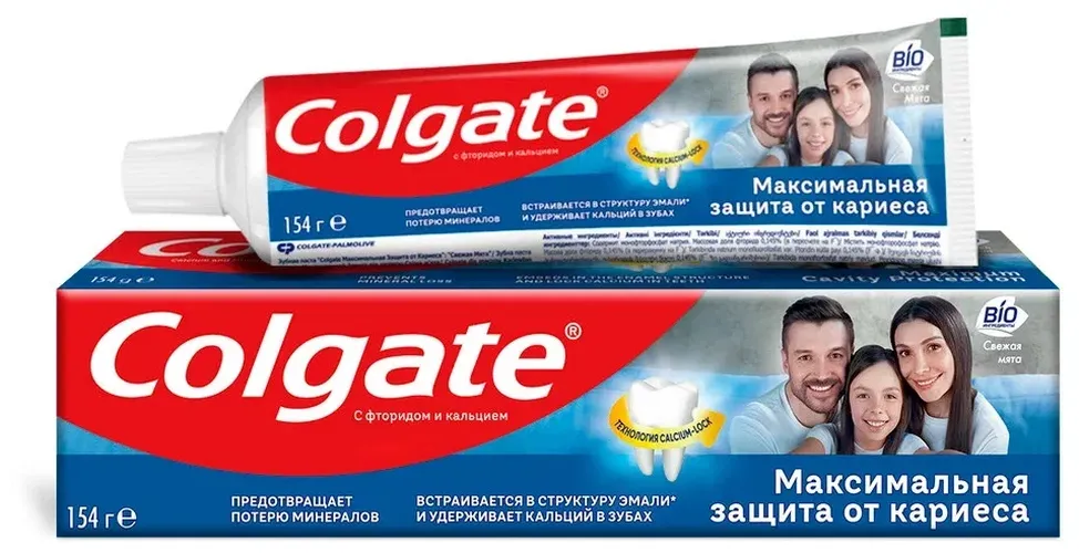 Зубная паста Colgate Максимальная защита от кариеса Свежая мята, 100 мл