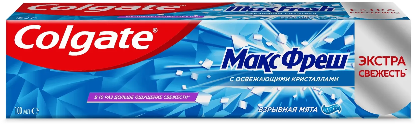 Зубная паста Colgate Max Fresh с освежающими кристаллами, 100 мл, фото