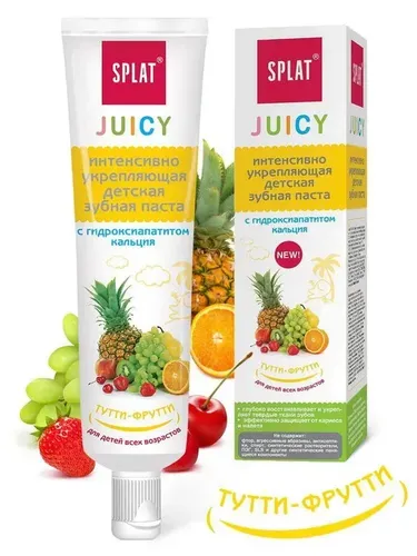 Splat Juicy Tutti-frutti tish pastasi, 35 ml