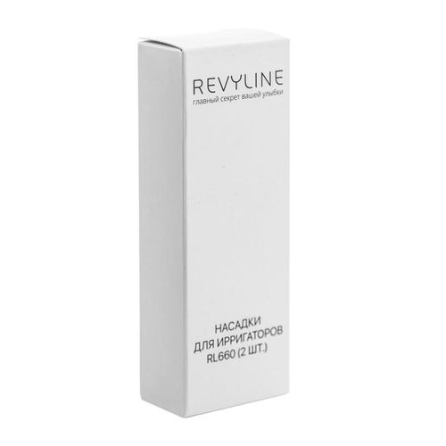 Насадки Revyline RL610/660 ортодонтические, 2 шт., Белый, купить недорого