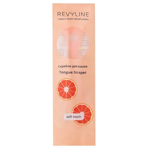 Скребок для языка Revyline Soft, Розовый