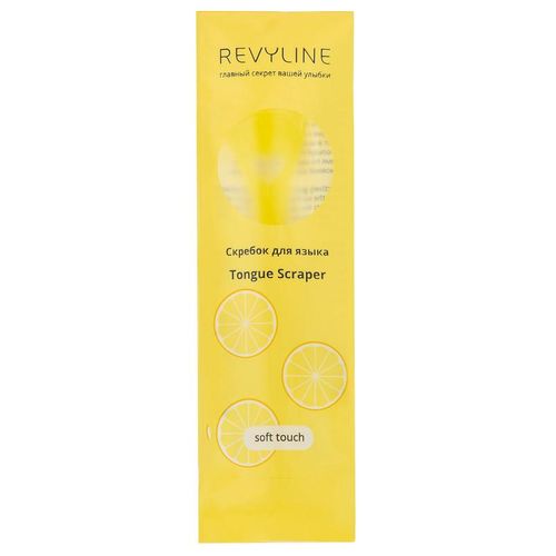 Скребок для языка Revyline Soft, Желтый, купить недорого