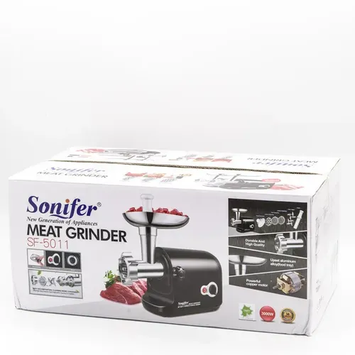 Мясорубка Sonifer SF-5011, Черный, купить недорого