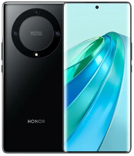 Honor X9a Смартфон, 6/128 GB, Dual Sim, Доступная цена, Флагманский OLED-экран 6.67",  Тонкий корпус, Тройная камера 64 Мп, Игровой процессор, Черный