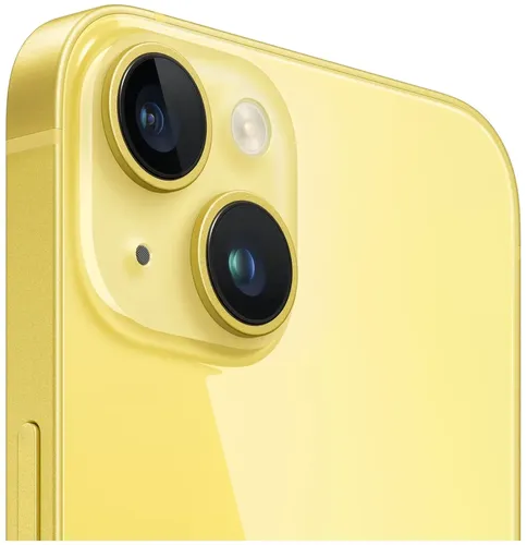 Смартфон Apple iPhone 14, Yellow, 256 GB, E-Sim, фото