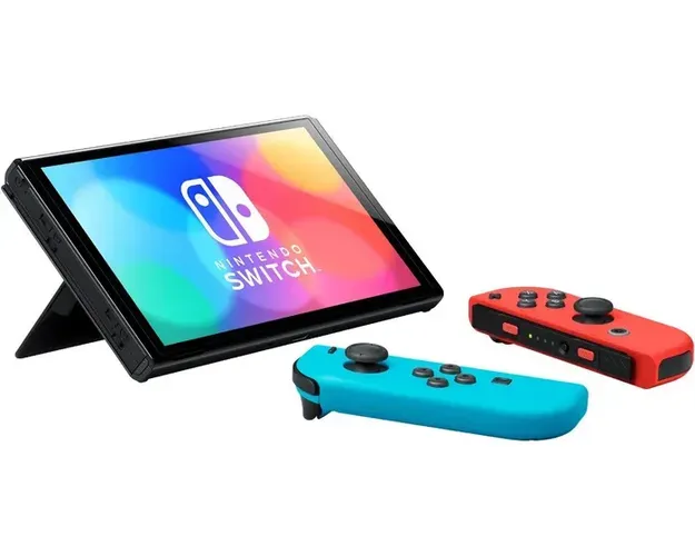 Игровая приставка Nintendo Switch Oled Neon, Красный-Синий, купить недорого