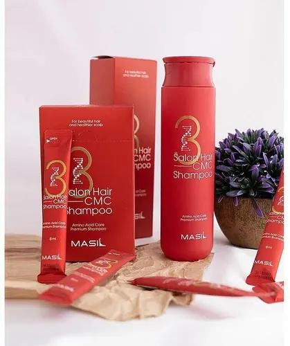 Aminokislotalar bilan jonlantiruvchi soch shampunu MASIL 3 SALON HAIR CMC SHAMPUNI, 150 ml, в Узбекистане