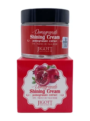 Крем для лица с экстрактом граната Jigott Shining Cream Pomegranate Extract, 70 мл