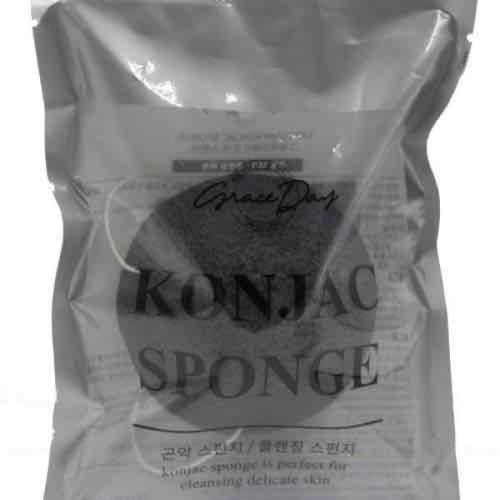 Спонж для умывания Grace Day Sponge, Черный