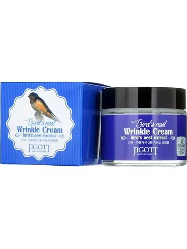 Увлажняющий крем для лица Jigott с экстрактом ласточкиного гнезда Bird''s nest Wrinkle Cream, 70 мл, купить недорого