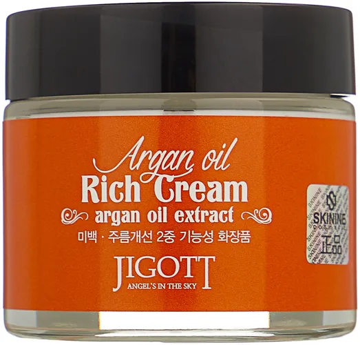 Jigott Argan Oil Rich Cream boy krem, 70 ml
