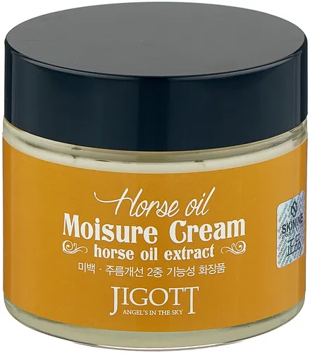 Увлажняющий крем для лица с лошадиным маслом Jigott Horse Oil Moisure Cream, 70 мл