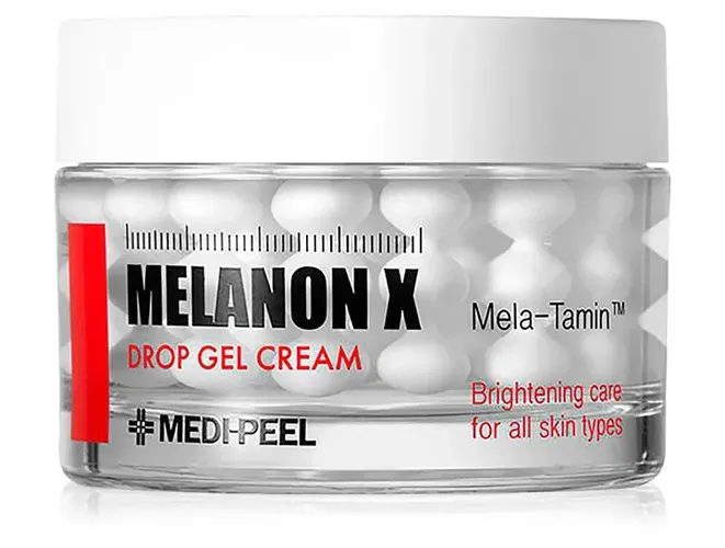 Осветляющий капсульный гель-крем для лица с ретинолом MEDI-PEEL Melanon X Drop Gel Cream, 50 мл