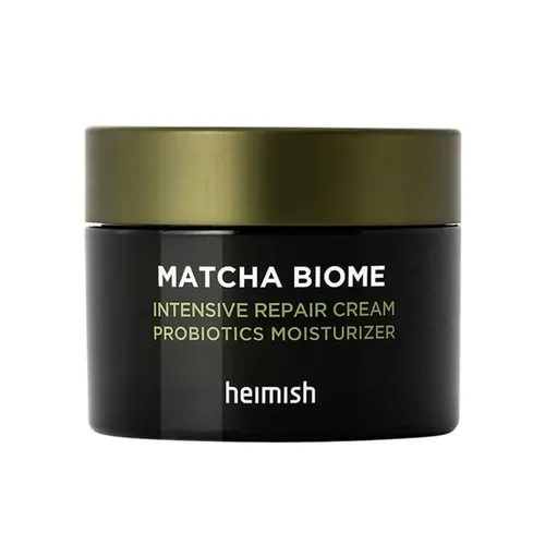 Probiyotiklar bilan jonlantiruvchi yuz kremi HEIMISH Matcha biome intensive repair cream, 50 ml