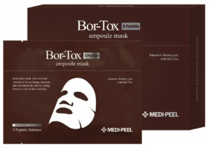 Ампульная маска с эффектом ботокса MEDI-PEEL Bor-Tox Ampoule Mask, купить недорого