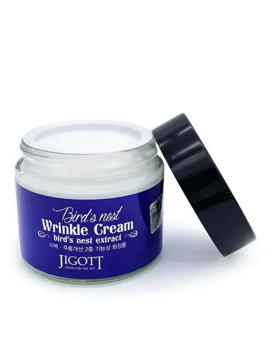 Увлажняющий крем для лица Jigott с экстрактом ласточкиного гнезда Bird''s nest Wrinkle Cream, 70 мл, фото