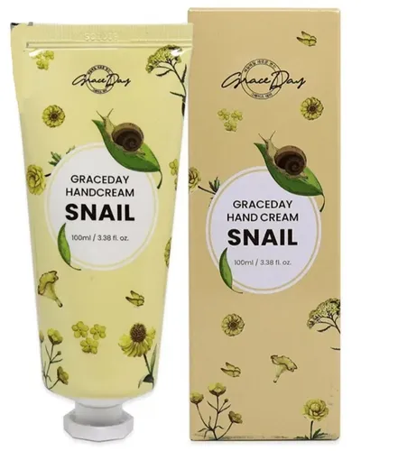 Крем для рук с муцином улитки Grace Day Hand Сream Snail, 100 мл, купить недорого