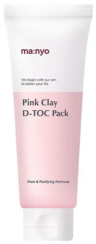 Маска Manyo Factory Pink Clay D-TOC Pack для глубокого очищения пор, 75 мл
