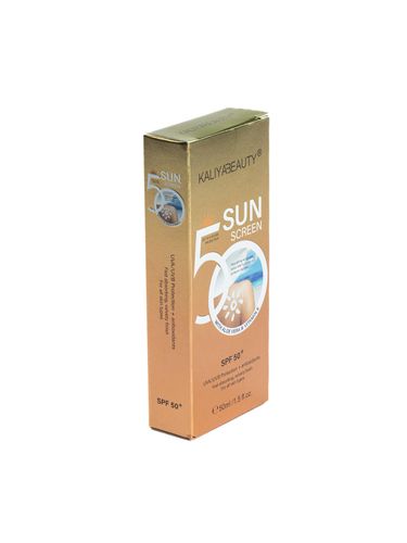 Солнцезащитный крем Kaliya Beauty SunScreen Gel для тела SPF 50 UVA+UVB, 50 мл, купить недорого