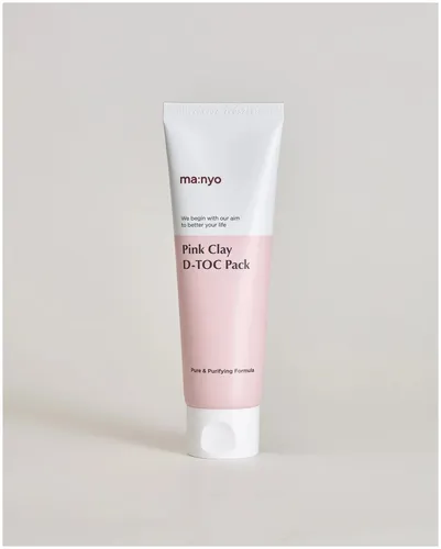 Маска Manyo Factory Pink Clay D-TOC Pack для глубокого очищения пор, 75 мл, купить недорого