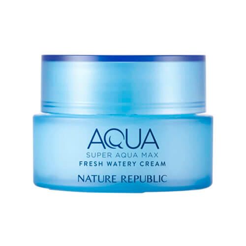 Yuz kremi Nature Republic Super Aqua Max yumshatuvchi, 80 ml