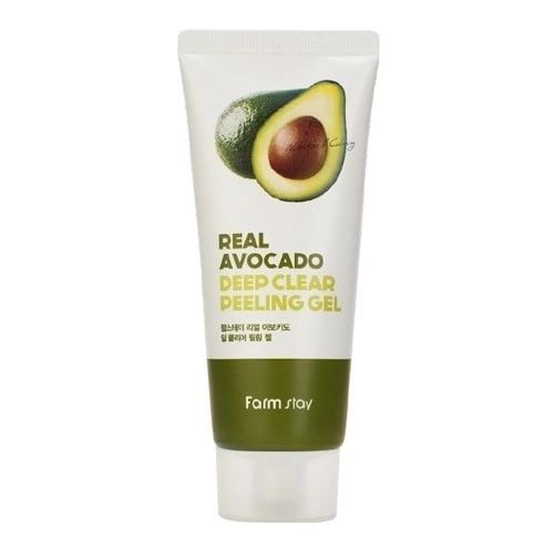 Avakado ekstrakti bilan yuzni tozalash uchun gel FarmStay Real Avocado Deep Clear Peeling Gel, 100 ml