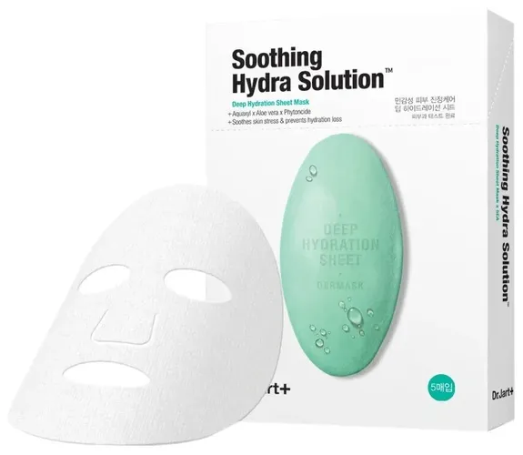 Увлажняющая маска Капсула Красоты с алоэ вера Dr.Jart+ Dermask Soothing Hydra Solution