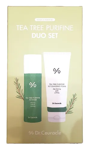 Набор для проблемной кожи Dr.Ceuracle Tea Tree Purifine Duo Set, 250 мл, купить недорого