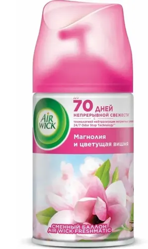 Сменный баллон Air wick Freshmatic Магнолия и цветущая вишня, 250 мл, в Узбекистане