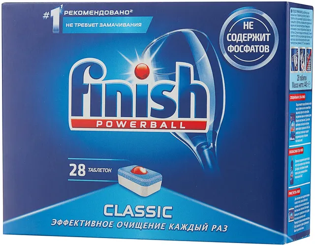 Таблетки для посудомоечной машины Finish Classic таблетки, 28 шт, в Узбекистане