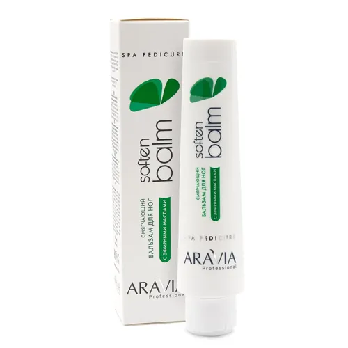 Смягчающий бальзам для ног с эфирными маслами Aravia Professional Soft Balm, 100 мл