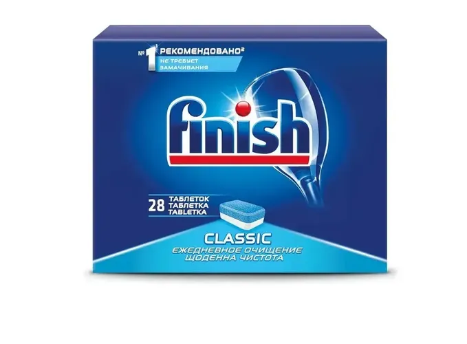 Таблетки для посудомоечной машины Finish Classic, 28 шт