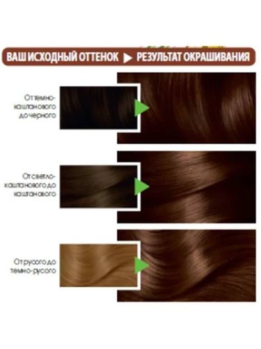 Garnier Color Naturals Краска для волос Тон  4.3 “Золотой каштан”, 8 недель стойкого цвета Глубокое питание Насыщенный цвет Для всех типов волос, 110 мл, в Узбекистане