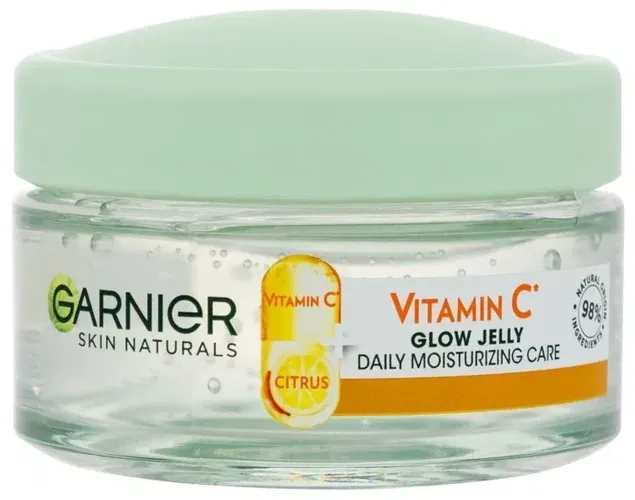 Garnier gel porlash yuz uchun Kunduzgi C vitamini va sitrus bilan, Barcha turdagi teri uchun, 50 ml