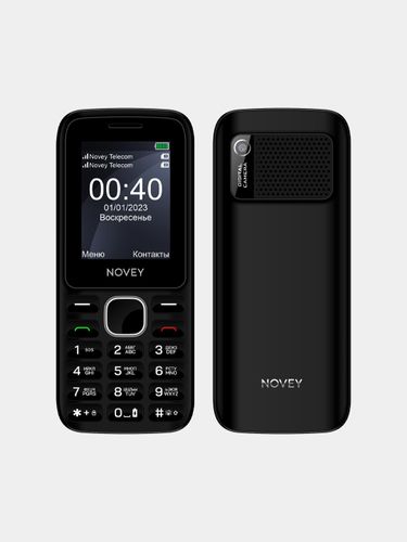 Мобильный телефон Novey P40, Black, 32/64 MB