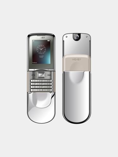 Mobil telefon Novey N880, Silver