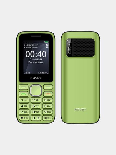 Мобильный телефон Novey P40, Green, 32/64 MB