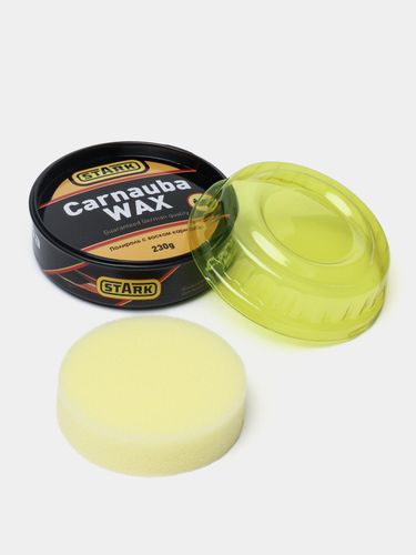 Kuzovning avtomum poliroli Stark Carnauba Wax karnauba mumi bilan, 230 g, купить недорого