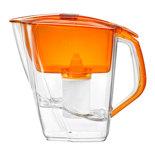 Фильтр-кувшин для воды Барьер Нео, 4.2 л, Оранжевый