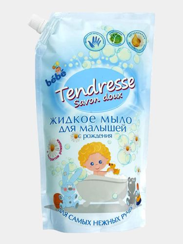 Жидкое мыло Tendresse для малышей с рождения, 1л