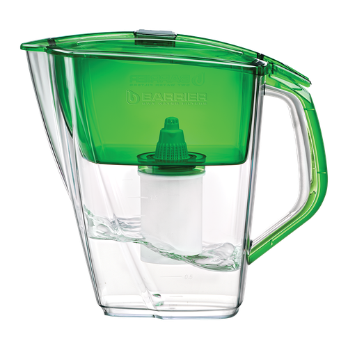 Фильтр-кувшин для воды Барьер Нео, 4.2 л, Зеленый