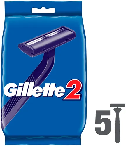 Станок для бритья одноразовый Gillette 2, 5 шт