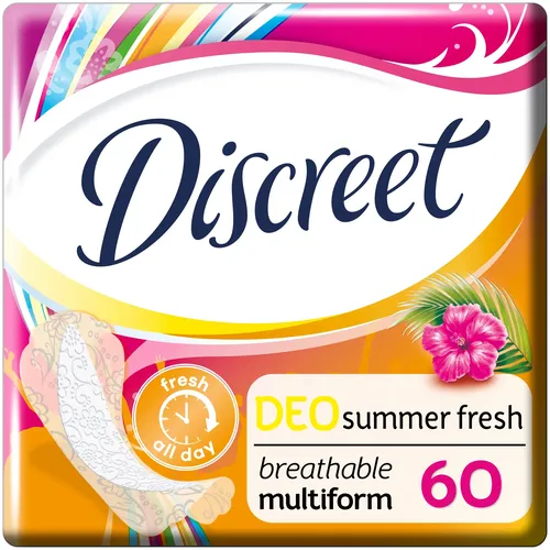 Discreet Multiform Deo Summer Fresh kundalik prokladkalari 2 tomchi, 60 dona