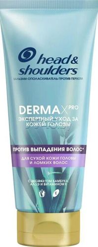 Бальзам-ополаскиватель Head & Shoulders Derma X Pro против выпадения волос, 220 мл