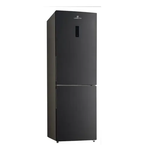 Холодильник Двухкамерный Loretto LRF-338GBL, Черный