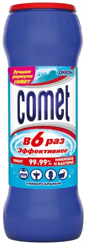 Порошок чистящий Comet Океан с хлоринолом  475 г