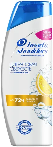 Шампунь против перхоти Head & Shoulders Цитрусовая Свежесть, 600 мл