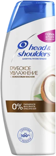 Qazg'oqqa qarshi shampun Head & Shoulders kokos moyi bilan, 400 ml